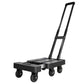 Telescopic Folding Hand Truck with Elastic Rope Portable Utility Cart for Luggage Parcels