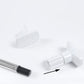 Tool Free Extendable Telescopic Hanger Wardrobe Curtain Rod Towel Rail Pole