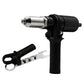Pop Rivet Gun Tool Riveting Gun Adapter High Hardness 2.4mm 3.2mm 4.0mm 4.8mm for Cordless Drill