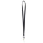 50 Flat Polyester ID Badge Lanyards with 360 Degree Swivel Hooks