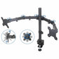Arm Desk Mount Dual TV Screen Monitor Holder Bracket