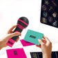 Mic Karaoke Battle Game Microphone Karaoke Party Game Card Set for Family Board Game
