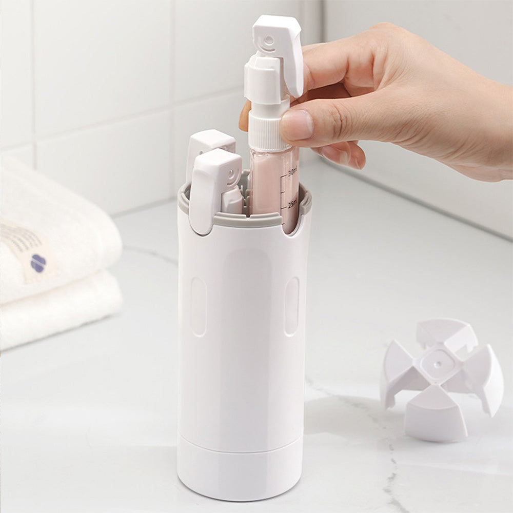 4 in 1 Travel Dispenser Portable 30ml Travel Bottles Leakproof for Shampoo Cosmetic