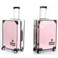 Transparent Water Resistance Luggage Cover Set with Strap for Travel Suitcase Protection