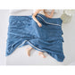Cooling Summer Quilt Breathable Aircon Blanket-Blue
