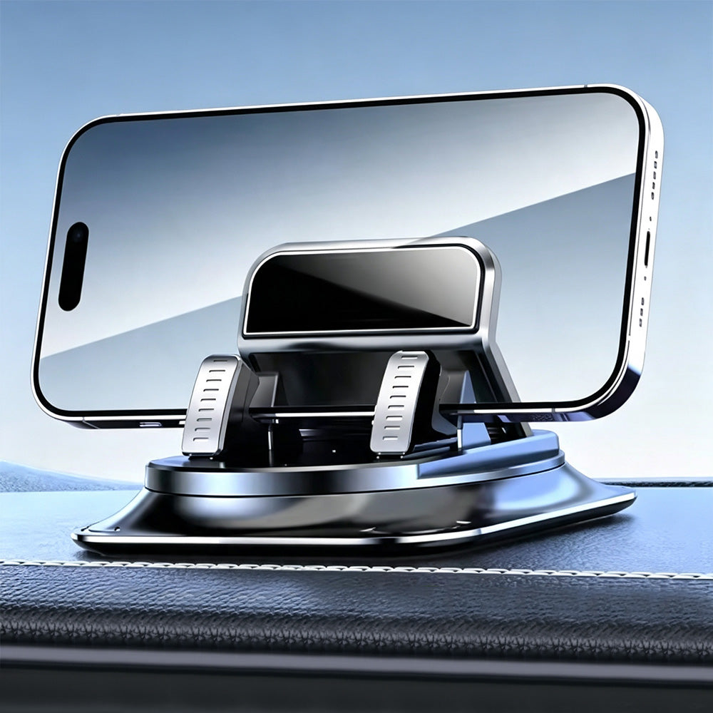 2Pcs 360 Degree Rotating Nonslip Dashboard Phone Holder for Car Navigation