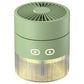 Portable USB Cooling Spray Air Humidifier Fan