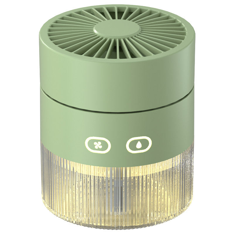 Portable USB Cooling Spray Air Humidifier Fan