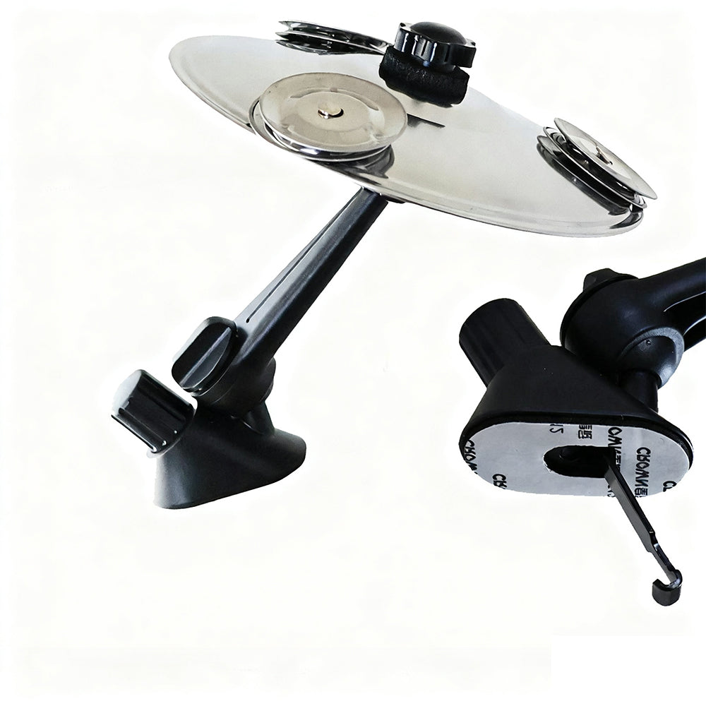 Mini Car Cymbal Air Vent Ornament Fun Drum Symbol for Dashboard Stress Relief Car Decor
