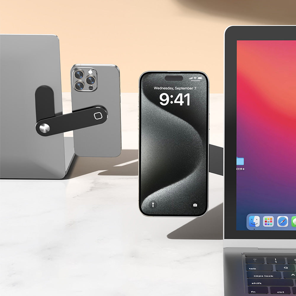 Portable PC Laptop Phone Holder Screens Expansion Mobile Side Mount Holder