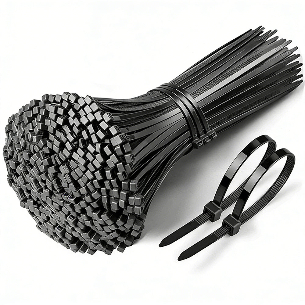 250 Pcs High-quality Self Locking Cable Ties for Wire Cables Management