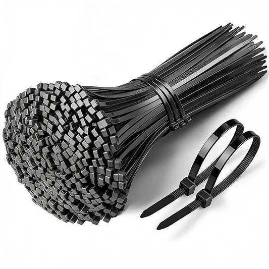 250 Pcs High-quality Self Locking Cable Ties for Wire Cables Management