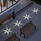 4Pcs Solar Ground Lights Bright In-Ground Outdoor Landscape Lighting Pathway Lawn Patio Yard Deck