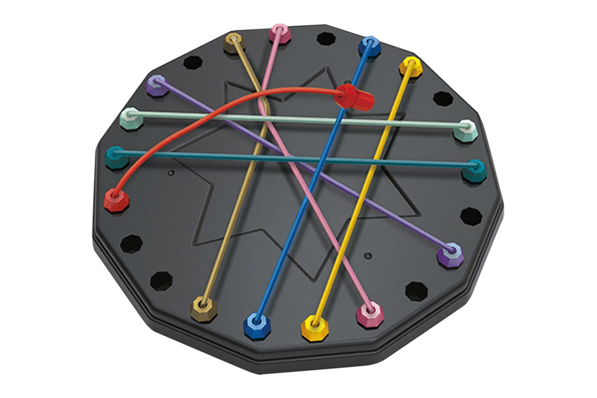 Rope Untangling Puzzle Game Educational Brain Teasing Logic Board Game