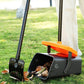 Pet Pooper Scooper Swivel Bin And Rake With Bag Attachment For Lawn Yard