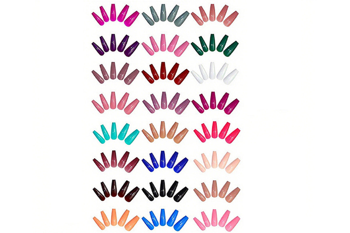 12 Days Christmas Countdown Calendar Nail Set 2025 Advent Holiday Fake Press On Nails