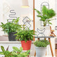 4Pcs Plant Climbing Trellis Metal Flower Plant Support Frame