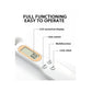 White Mini Spoon Scale Electronic LCD Digital Kitchen Scale for Food Measuring