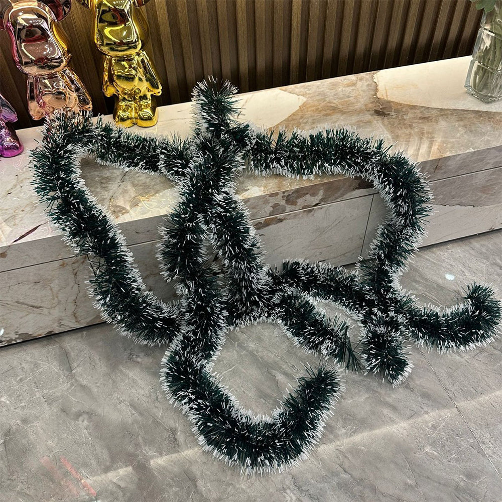 5Pcs 2m Christmas Tinsel Garland Xmas Tree Ornaments for Door Fireplace Décor