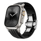 Men's Rubber Watch Band Compatible with Apple Watch Folding Buckle 42 44 45 46 49mm