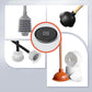 2Pcs Universal Toilet Plunger Holder Drying Pad