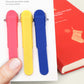 3Pcs Automatic Bookmark Silicone Book Marks for Reading Women