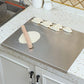 Stainless Steel Cutting Chopping Board Pastry Bench Protector for Kitchen