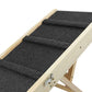 Foldable Adjustable Dog Ramp for Couch and Bed with Non-Slip Carpet Surface