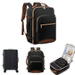 40L Travel Backpack for Men and Women Waterproof Carry On Bag with 3 Storage Pouches
