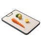 Titanium Cutting Board for Kitchen Cutting Board Double Sided Pure Titanium and Wheat Straw