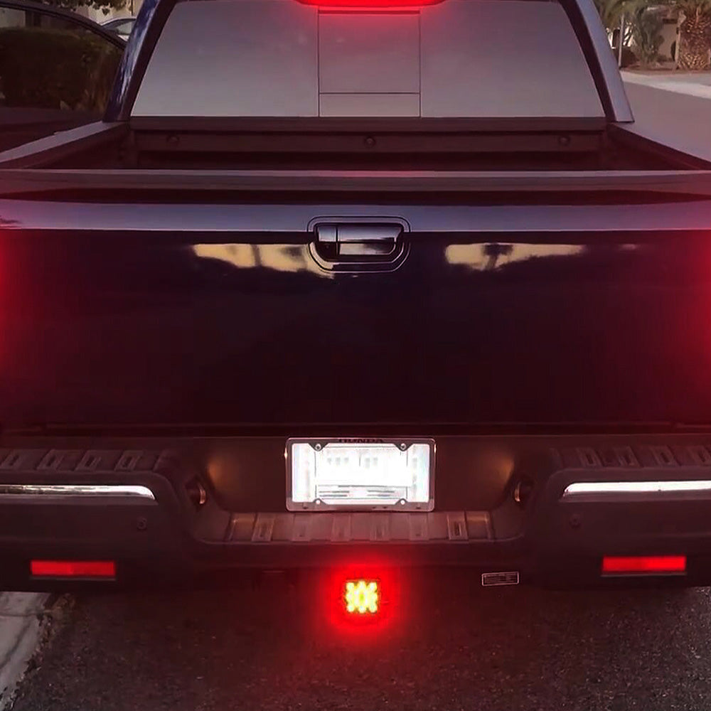 15 LED Square Brake Light for Trailer Hitch