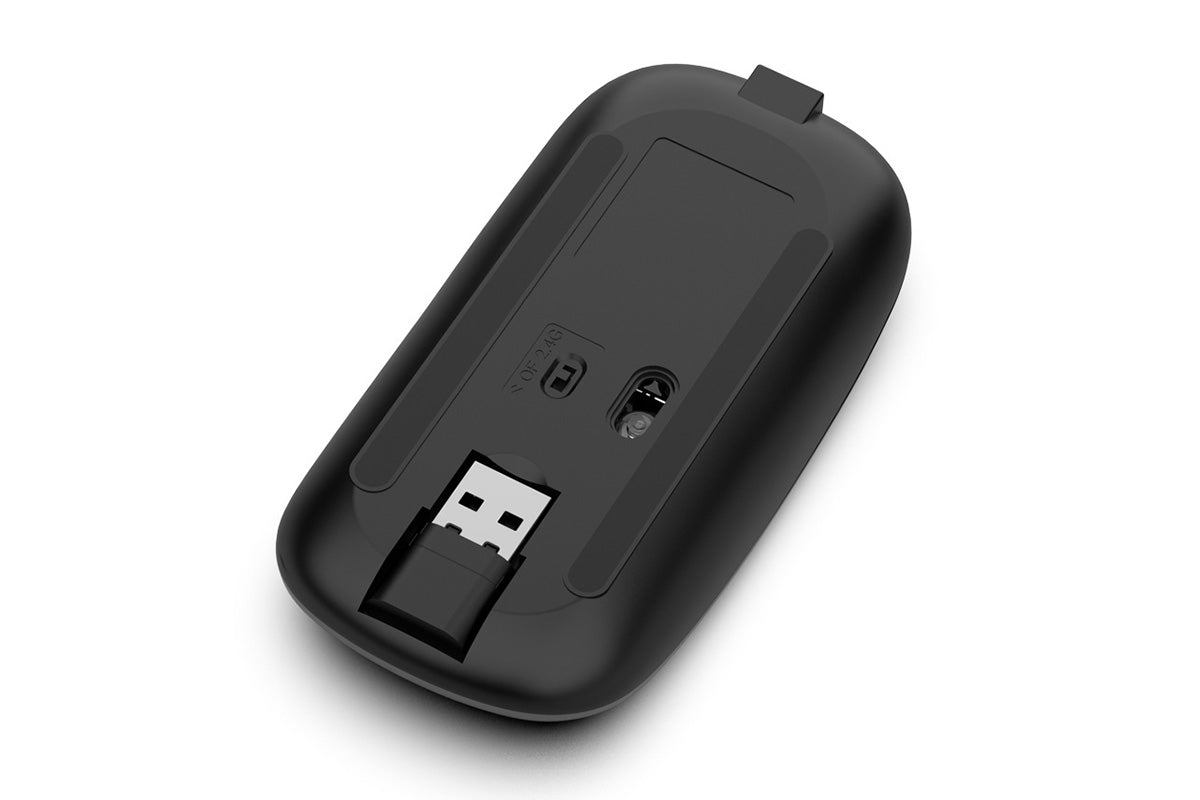 Wireless Bluetooth Keyboard Mouse Triple Modes Rechargeable For Tablet PC