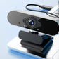 4K Full HD USB Webcam with Microphone for Desktop and Laptop