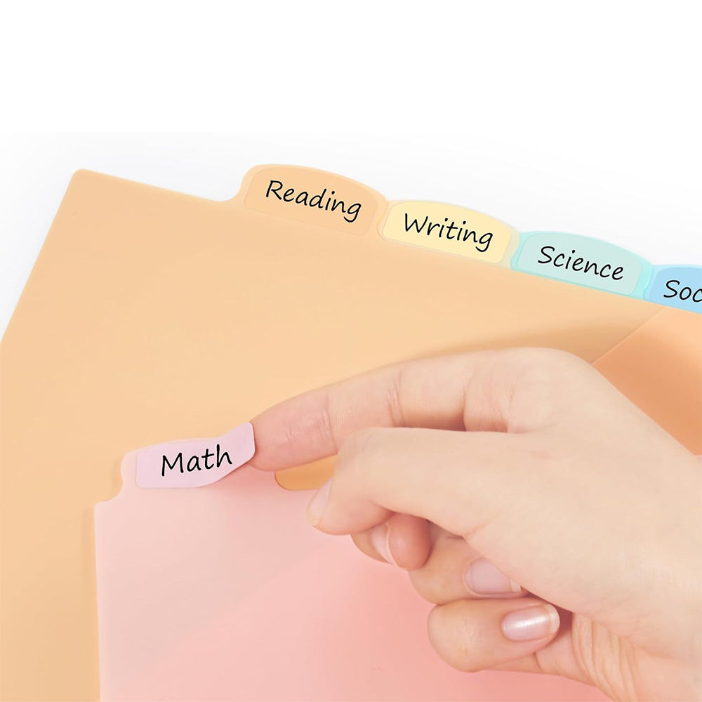 16 PCS Plastic Binder Dividers with Tabs A4 Subject Dividers for Student Teacher