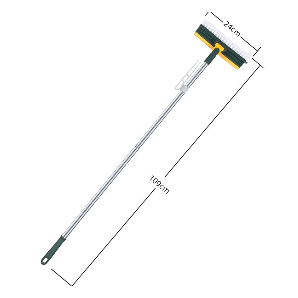 3-in-1 Multifunctional Floor Scrape Cleaning Brush with Long Handle
