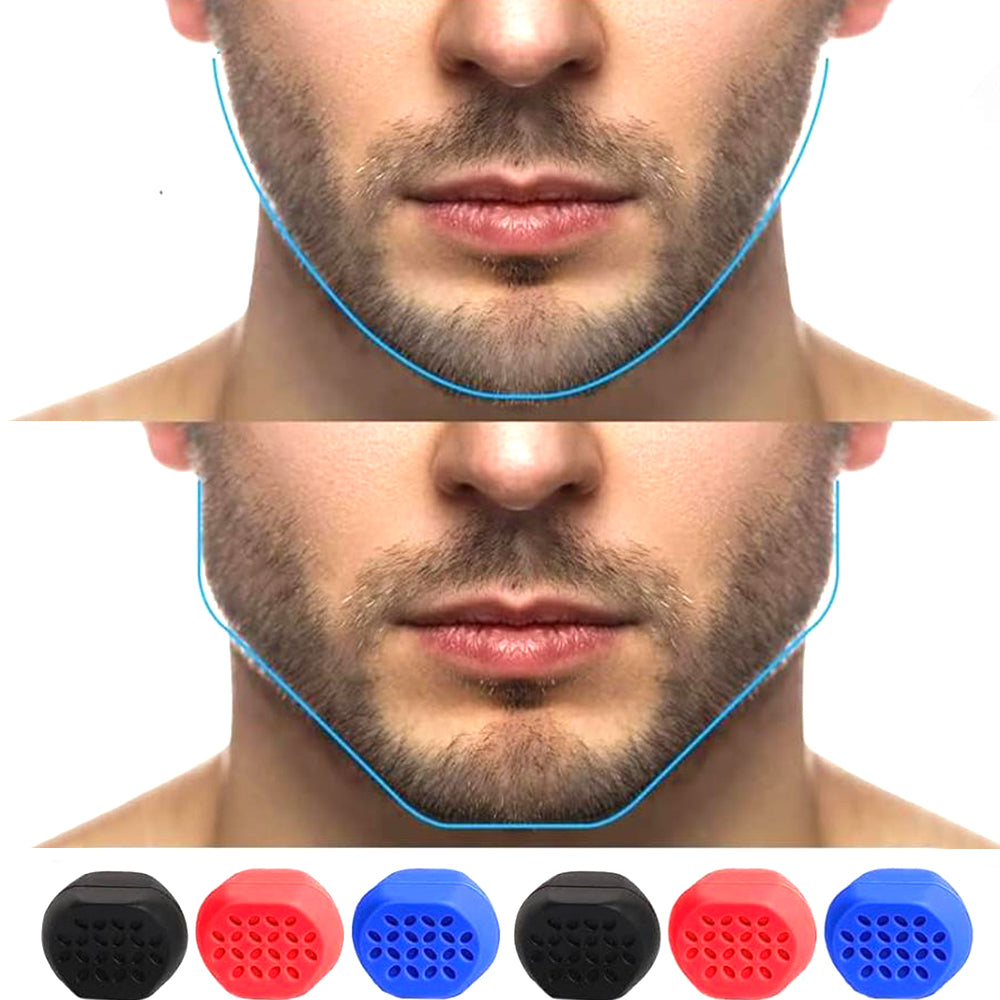 12Pcs Jawline Exercisers Silicone Mouth Exercise Fitness Ball Neck Face Jaw Trainer Toning