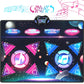 Lovelys Dance Mat 2-Player Dance Pad for Girls Boys Electronic Dancing Mat