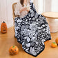 DIY Coloring Blanket Washable Reusable Coloring Mat for Adults Girls Boys-Style 1