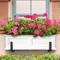2Pcs Adjustable Planter Box Brackets for Railing Window Wall