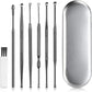 6Pcs Stainless Steel Ear Cleaning Tool Set with Storage Case