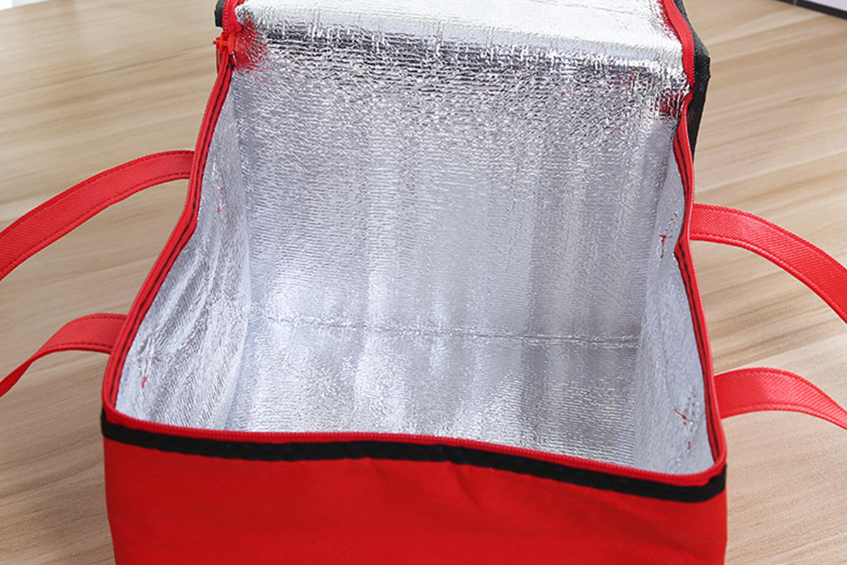 12inch Delivery Bag Pizza Bags Insulated Thermal Hot Cold Food Storage Carrying Case
