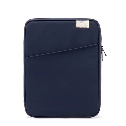 Tablet Sleeve Bag Portable Protective Case for 11 Inch 13 Inch Tablets Pads-Dark Blue