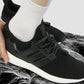 2 Pairs Elastic No Tie Shoelaces with Spring Lock for Adults and Seniors Easy On and Off