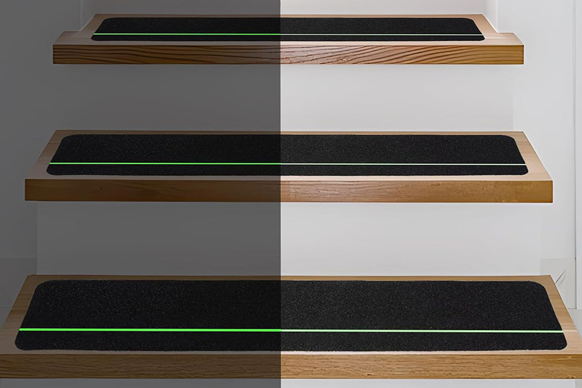 Peel and Stick Stair Treads for Wooden Steps Outdoor Anti Slip Traction Tape
