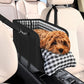 Oxford Fabric Center Console Pet Vehicle Seat Carrier for Small Dogs Cats
