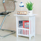 Small Bedside Table Storage Organizer