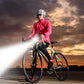 Bike Light Set Rechargeable Water Resistant LED Bicycle Head and Tail Lights