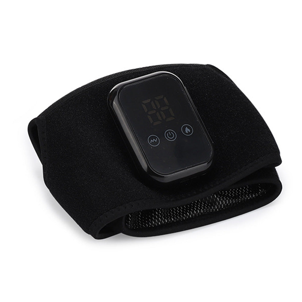 Knee Massager with Heat Vibration Electric Heated Knee Brace with 3 Heat Levels