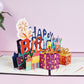 3D Pop Up Happy Birthday Card with Envelope