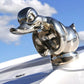 Angry Rubber Duck Car Hood Ornament Resin Decoration for Motorcycle and Car